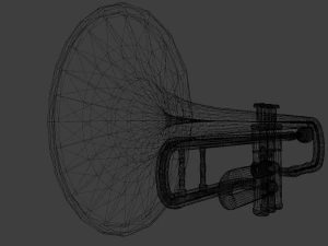 Trumpet 3D Model