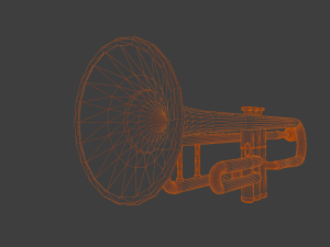 Trumpet Model 3D