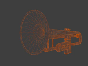 Trumpet 3D Model
