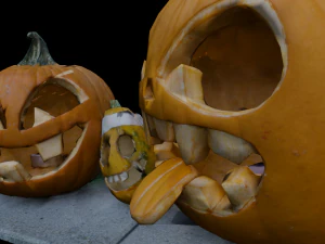Pumpkin 3D Model