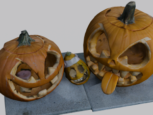 Pumpkin Model 3D