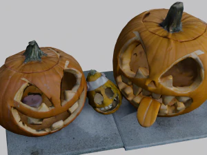 Pumpkin 3D Model