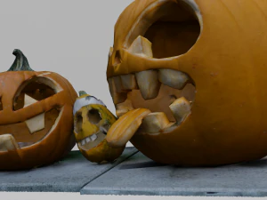 Pumpkin 3D Model