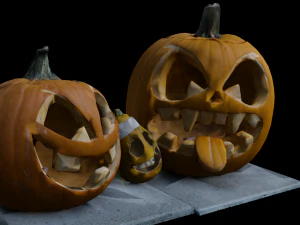 Pumpkin 3D Model