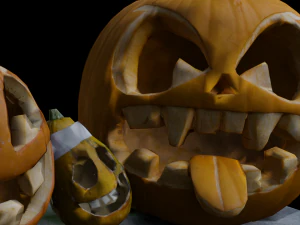 Pumpkin 3D Model