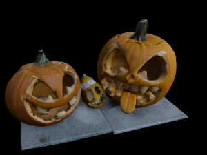 Pumpkin 3D Model