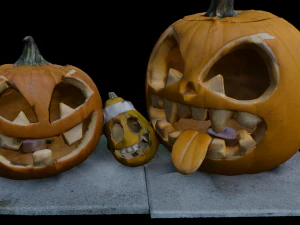 Pumpkin 3D Model