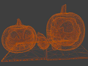 Pumpkin 3D Model