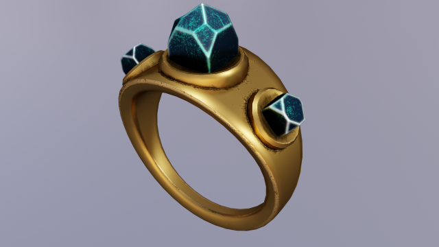 Ring 3D Model .c4d .max .obj .3ds .fbx .stl .blend