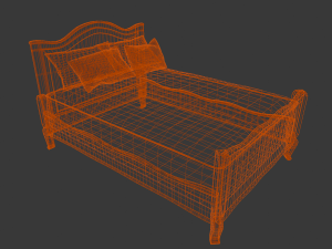 Bed Modèle 3D