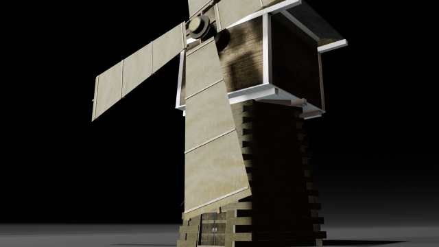 Wood Grindery 3D Модель .c4d .max .obj .3ds .fbx .stl .blend 