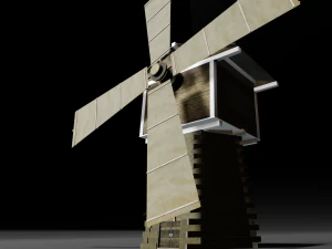Wood Grindery 3D Model