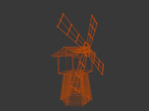 Wood Grindery 3D Model