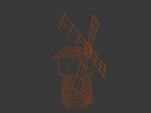 Wood Grindery 3D Model