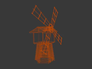 Wood Grindery 3D Model