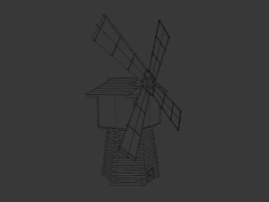 Wood Grindery 3D Model