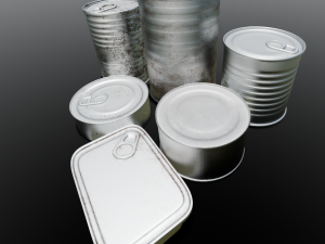 Metal Cans Modello 3D