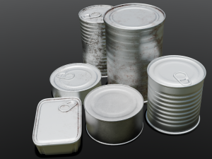 Metal Cans Modello 3D