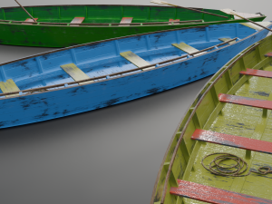3 IN 1 Boat 3D Модель