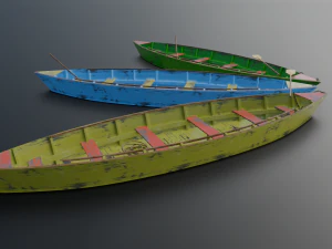 3 IN 1 Boat 3D Model
