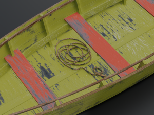 3 IN 1 Boat 3D Model
