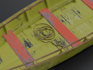 3 IN 1 Boat 3D Model