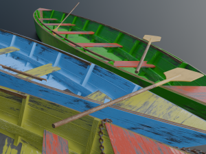 3 IN 1 Boat 3D Model