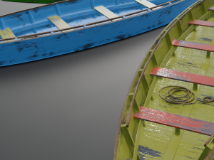 3 IN 1 Boat 3D Model