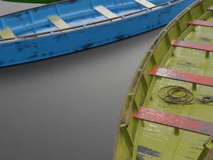 3 IN 1 Boat 3D Model