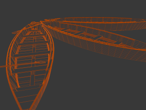 3 IN 1 Boat 3D Model