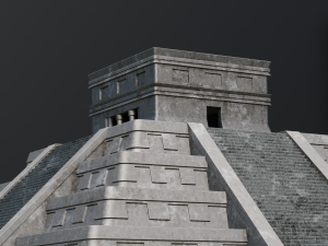 Rock Pyramid Model 3D