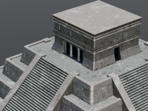 Rock Pyramid Model 3D