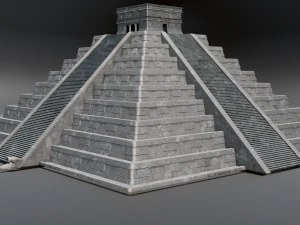 Rock Pyramid 3D Model