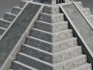 Rock Pyramid 3D Model