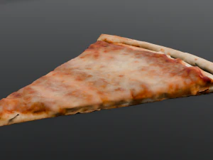 Cheese Pizza 3D Model