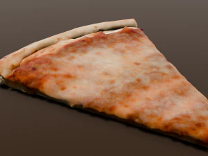 Cheese Pizza 3D Model