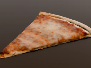Cheese Pizza 3D Model