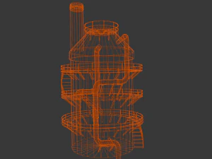 Rusted old Tanker 3D Model
