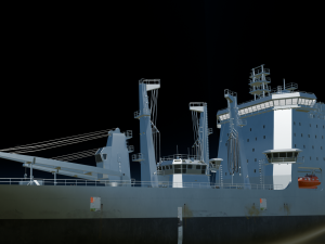 Ship 3D Model