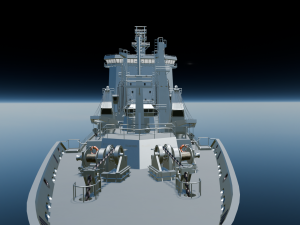 Ship 3D Model