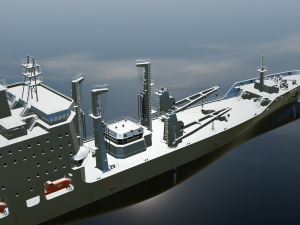 Ship 3D Model