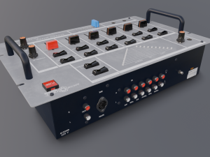 Audio Mixer 3D Model
