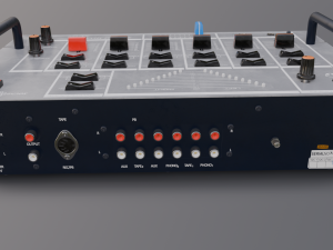 Audio Mixer 3D Model