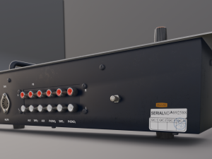 Audio Mixer 3D Model