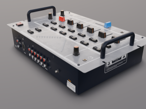 Audio Mixer 3D Model