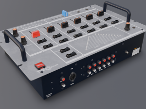 Audio Mixer 3D Model