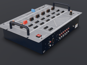 Audio Mixer 3D Model