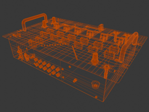 Audio Mixer 3D Model