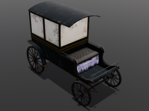 Old Carriage Modelo 3D