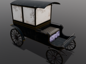 Old Carriage Modelo 3D